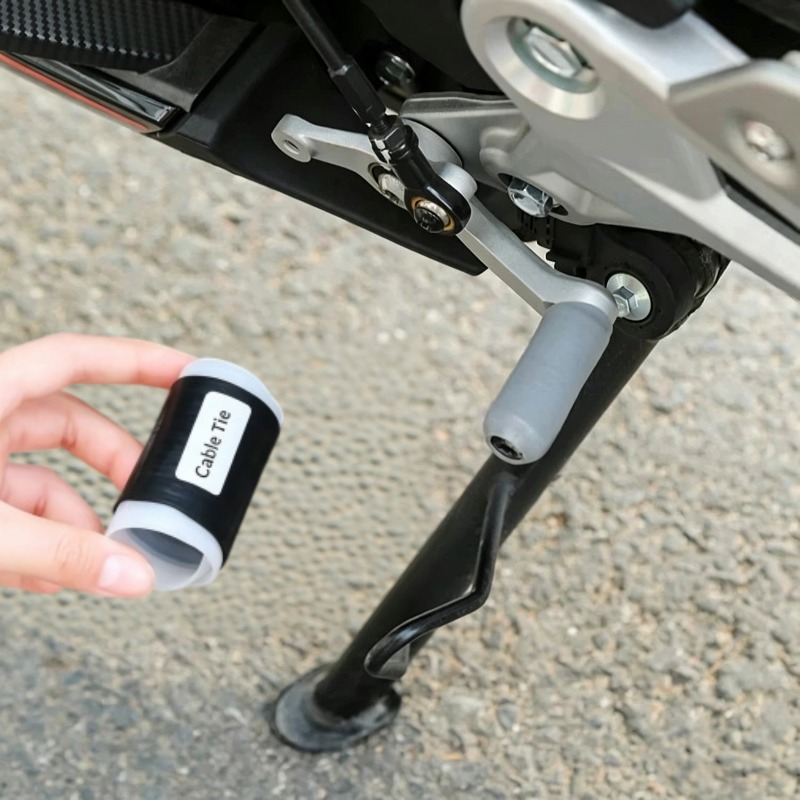 Riding Gear - ปลอกหุ้มกันลื่นสำหรับคันเกียร์มอเตอร์ไซค์ ใช้ได้กับทุกรุ่น อุปกรณ์เสริมสำหรับขับขี่