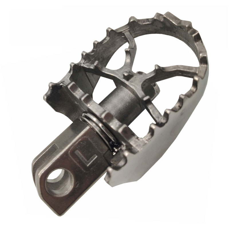 Motorcycle Parts - มอเตอร์เหยียบแบบพับอัตโนมัติ ดีไซน์ย้อนกลับ ที่พักเท้าด้านซ้าย อะไหล่และอุปกรณ์เสริมสำหรับรถจักรยานยนต์ ที่พักเท้า