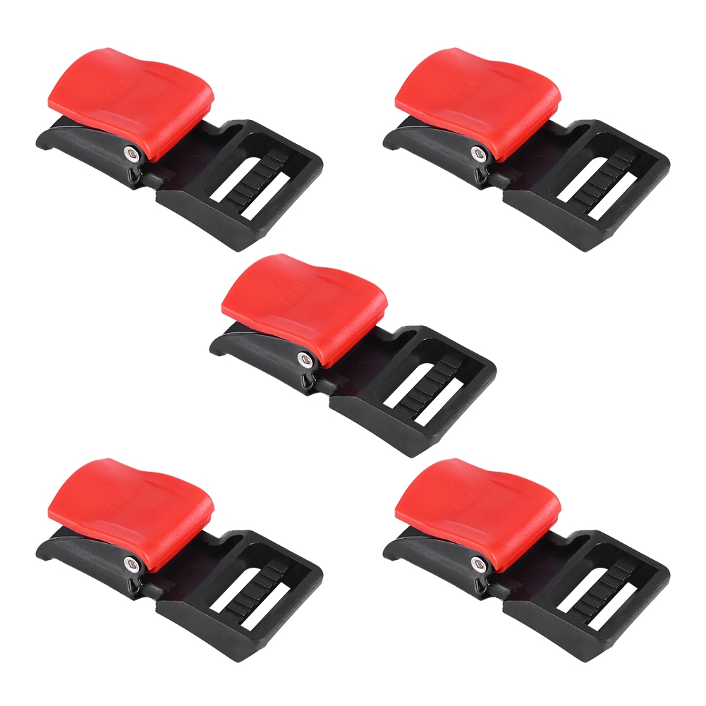 Quick Release Buckle Motorcycle Helmet - 5 ชิ้น ตัวล็อกสายรัดคางหมวกกันน็อคมอเตอร์ไซค์แบบปลดเร็ว