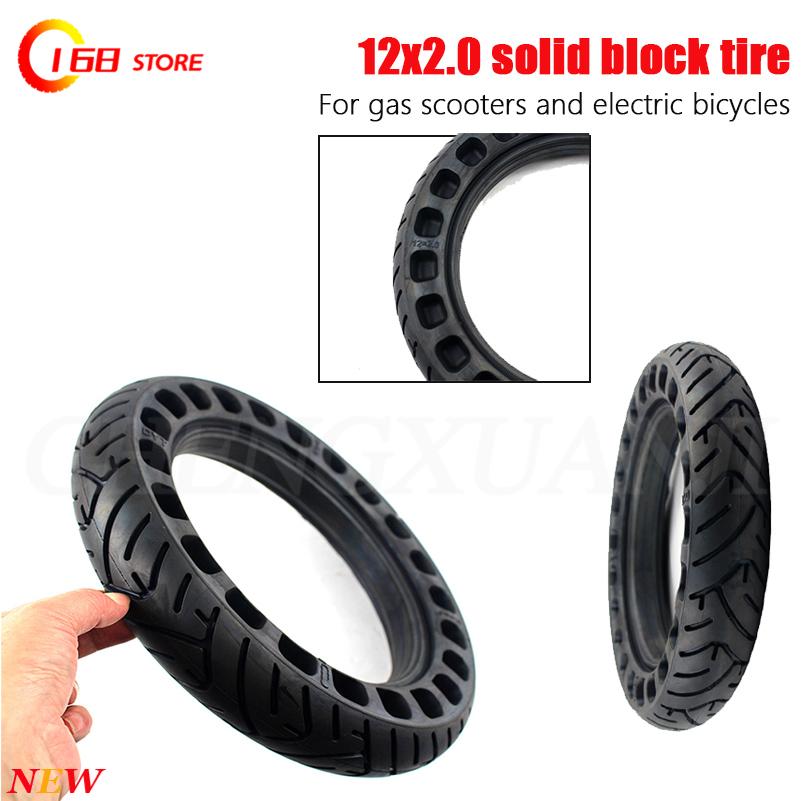 Scooter Parts - ยางตันขนาด 12 นิ้ว 12x2.0 12x2.125 ยางแบบไม่ต้องเติมลม