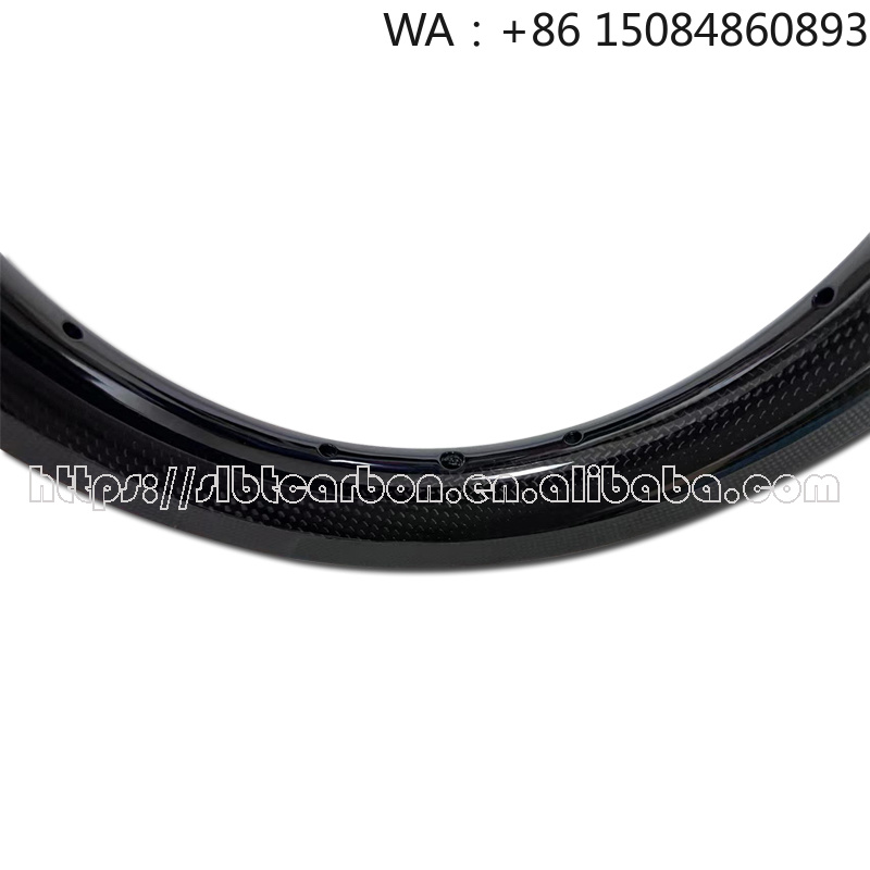 Scooter Parts - ขอบล้อคาร์บอนพรีเมียมขนาด 12 นิ้ว ขอบล้อคาร์บอนแข็งแรงทนทาน อะไหล่ล้อที่ใช้งานได้จริงสำหรับจักรยานทรงตัวเด็กและการอัพเกรดสกู๊ตเตอร์