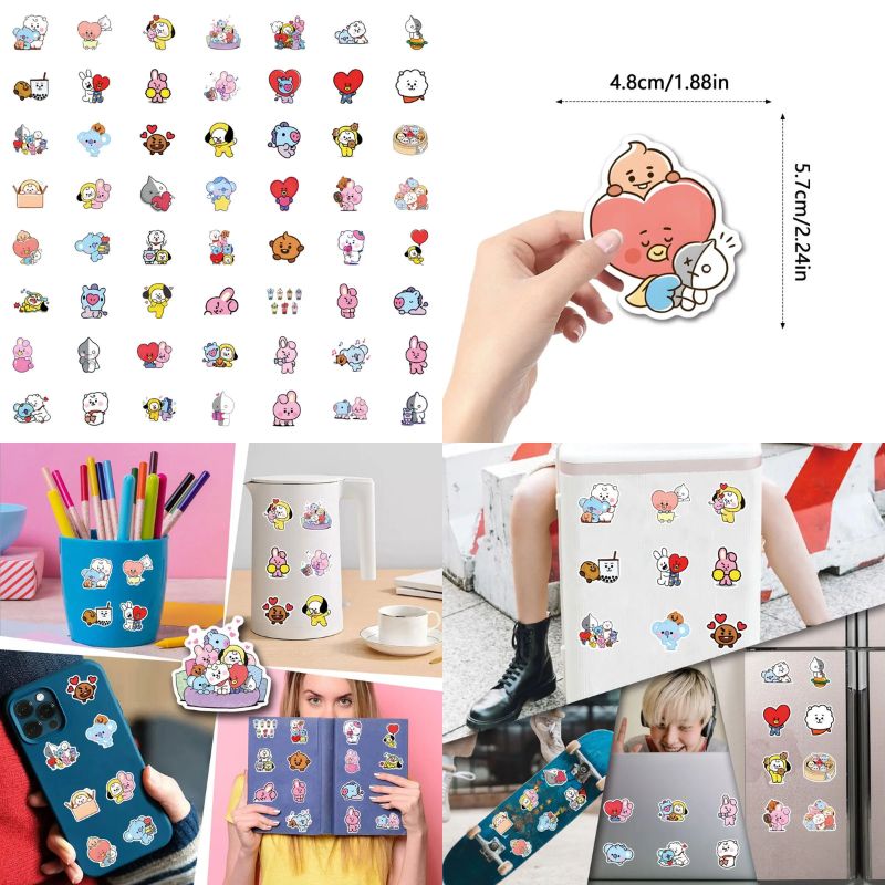 สติกเกอร์ BT 2 1 Chimmy Cooky  - Atv Parts บทวิจารณ์และราคา