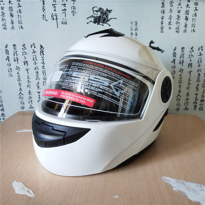 หมวกกันน็อคแบบเปิดคางสำหรับรถจ - Motorcycle Helmet Inner Sun Visor Lens บทวิจารณ์และราคา