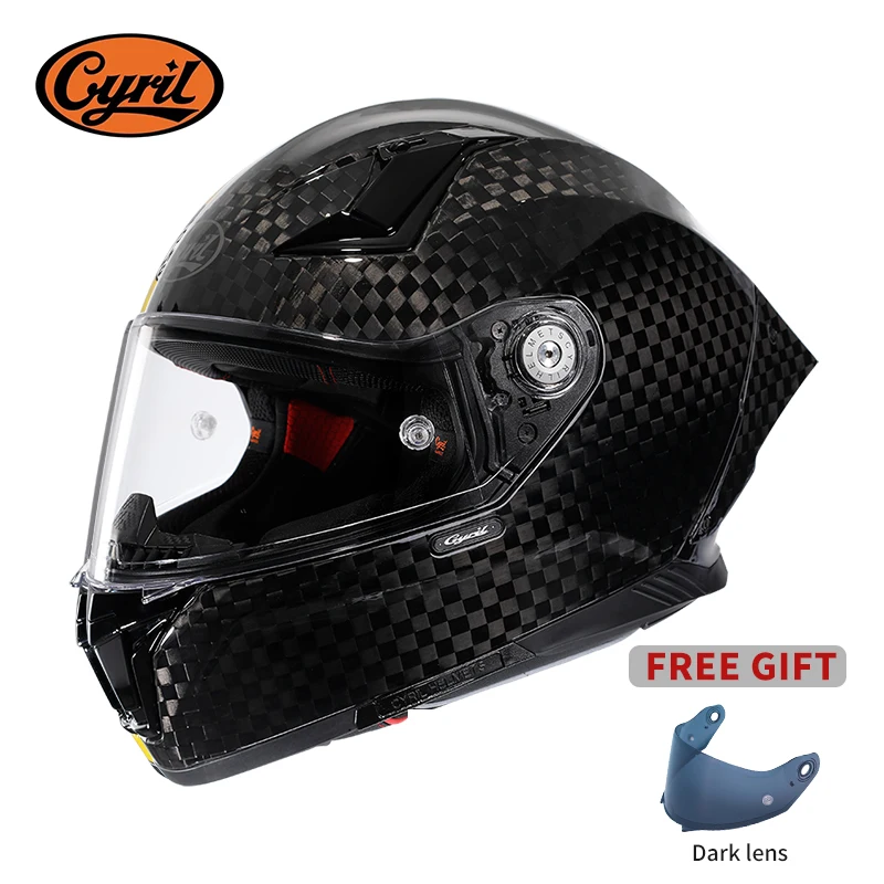 หมวกกันน็อคสำหรับขี่มอเตอร์ไซค - Carbon Fiber Lightweight Motorcycle Helmet บทวิจารณ์และราคา
