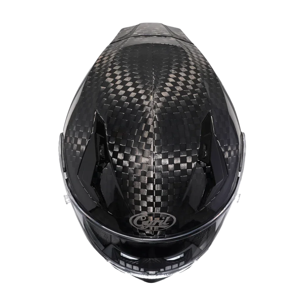 หมวกกันน็อคสำหรับขี่มอเตอร์ไซค - Carbon Fiber Lightweight Motorcycle Helmet บทวิจารณ์และราคา