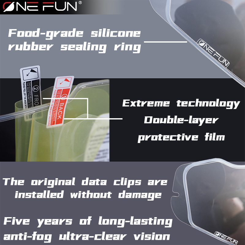 แผ่นกันฝ้าสำหรับหมวกกันน็อคมอเ - Motorcycle Helmet Anti Fog Pinlock Shield บทวิจารณ์และราคา