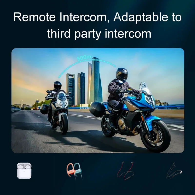 Y20 Pro 1/2x ชุดหูฟังอินเตอร์ค - Universal Motorcycle Helmet Intercom Headset บทวิจารณ์และราคา