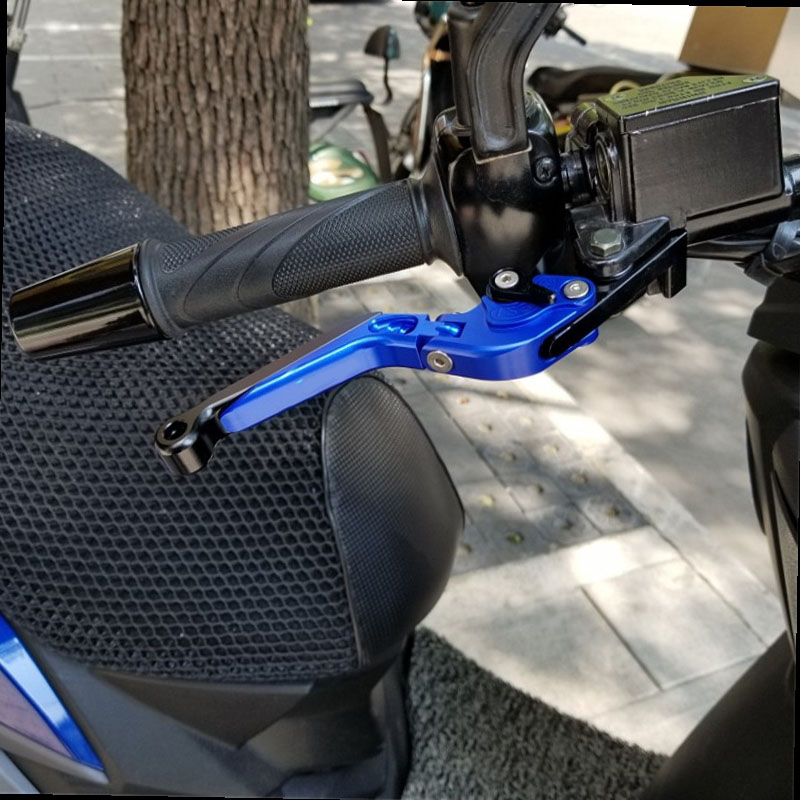 อุปกรณ์เสริมมอเตอร์ไซค์ คันเบร - Cnc Aluminum Adjustable Brake Clutch Levers บทวิจารณ์และราคา