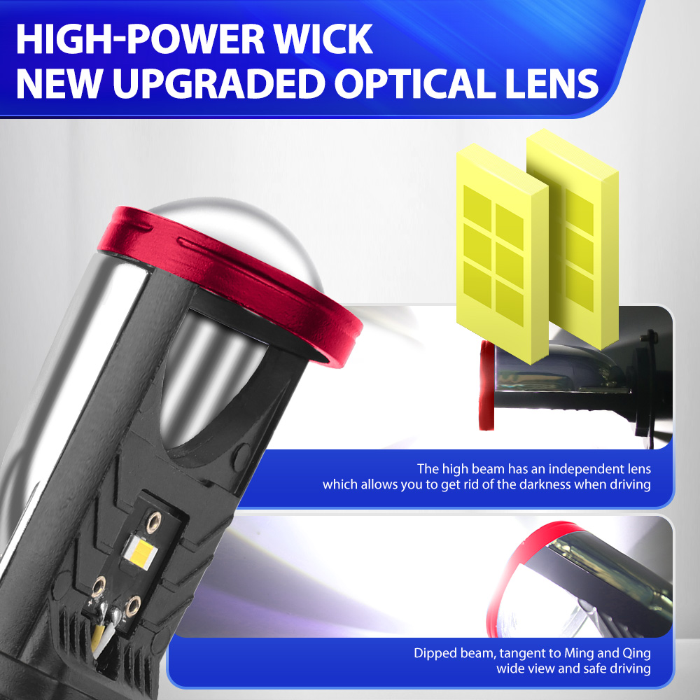 สำหรับ Kawasaki ZG1400 concour - Universal Motorcycle Led Headlight Projector บทวิจารณ์และราคา
