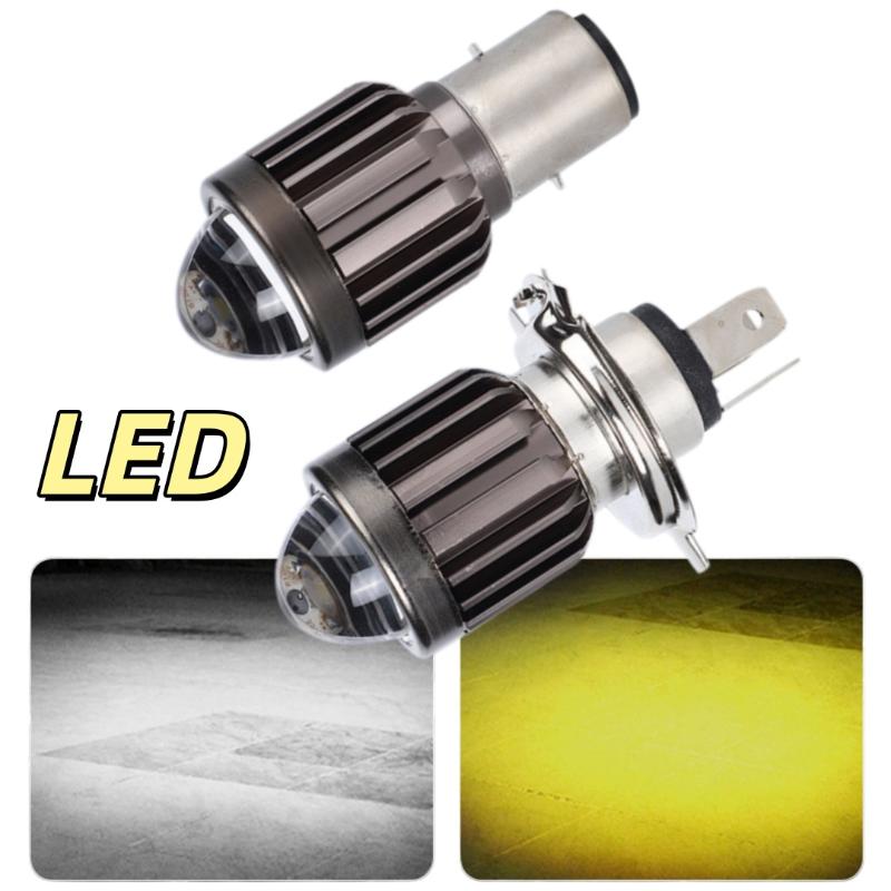 ไฟหน้ารถมอเตอร์ไซค์ LED รุ่นให - Universal Motorcycle Led Headlight Projector บทวิจารณ์และราคา