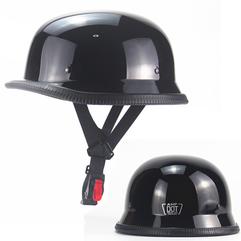 วินเทจรถจักรยานยนต์ครุยเซอร์หม - Vintage Open Face Retro Helmet บทวิจารณ์และราคา
