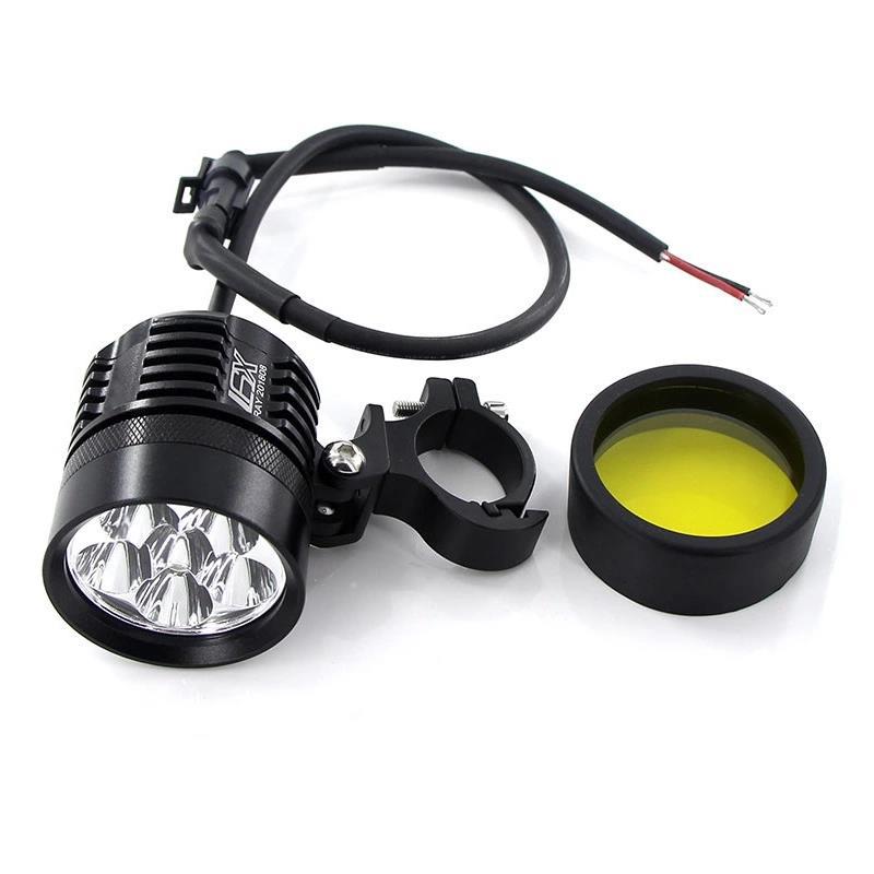 2PCS ยูนิเวอร์แซล L6X ไฟหน้า L - Universal Motorcycle Led Headlight Projector บทวิจารณ์และราคา