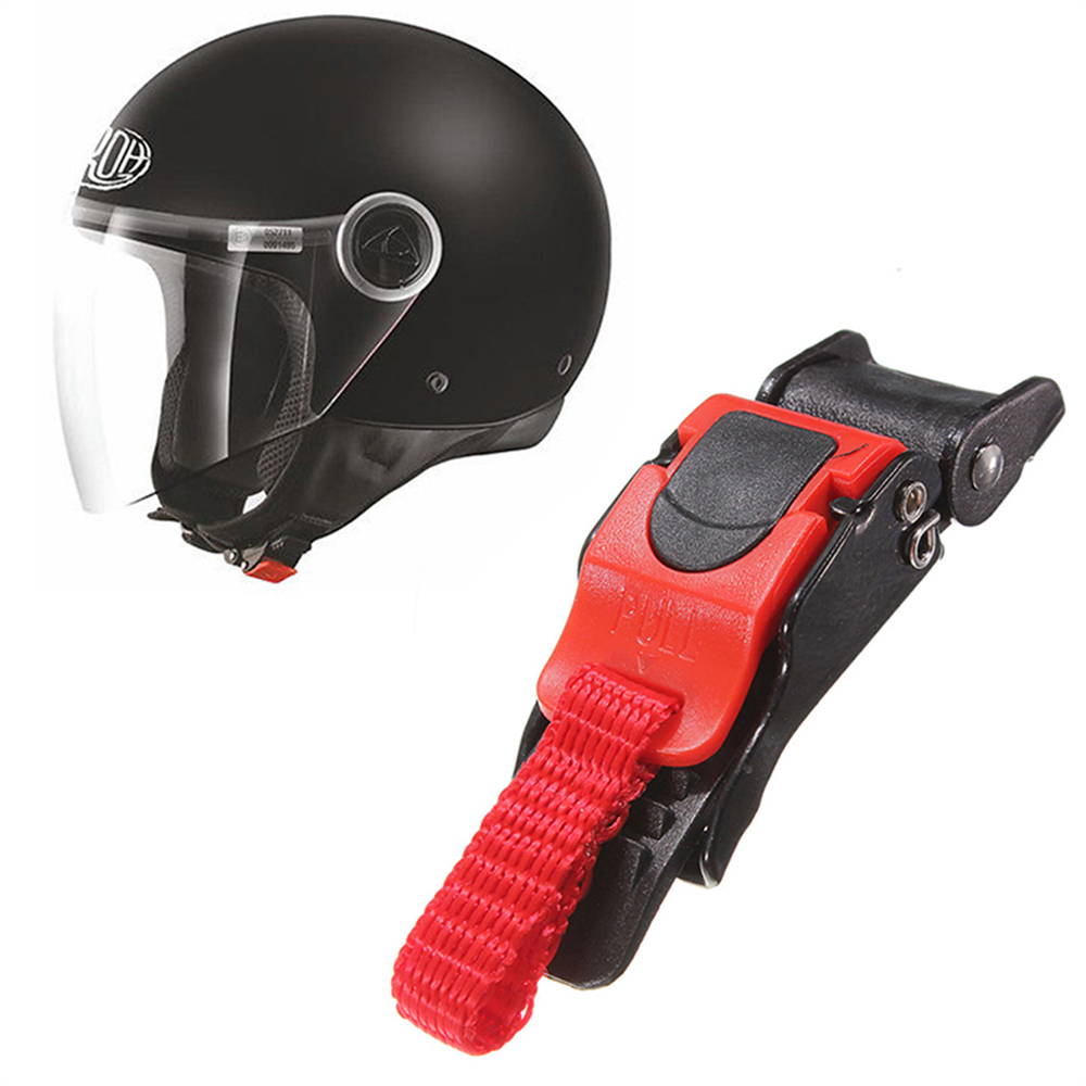 หมวกกันน็อครถมอเตอร์ไซค์มอเตอร - Quick Release Buckle Motorcycle Helmet บทวิจารณ์และราคา
