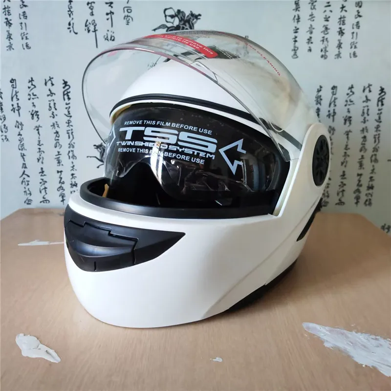 หมวกกันน็อคแบบเต็มหน้าสำหรับรถ - Motorcycle Helmet Inner Sun Visor Lens บทวิจารณ์และราคา