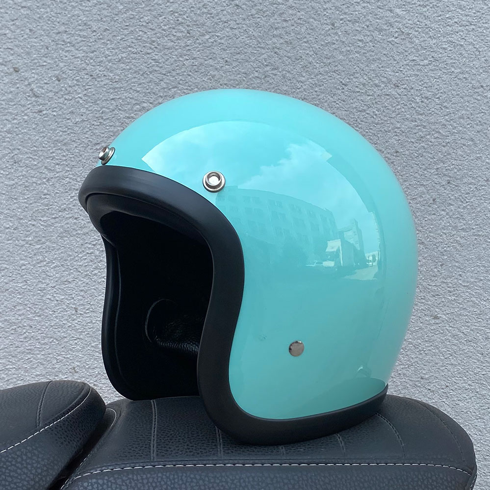 หมวกกันน็อคมอเตอร์ไซค์ TT&COCA - Vintage Open Face Retro Helmet บทวิจารณ์และราคา