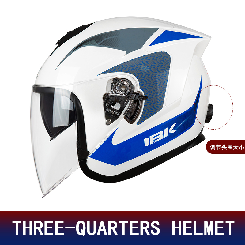 หมวกกันน็อคมอเตอร์ไซค์แบบครึ่ง - Motorcycle Helmet Inner Sun Visor Lens บทวิจารณ์และราคา
