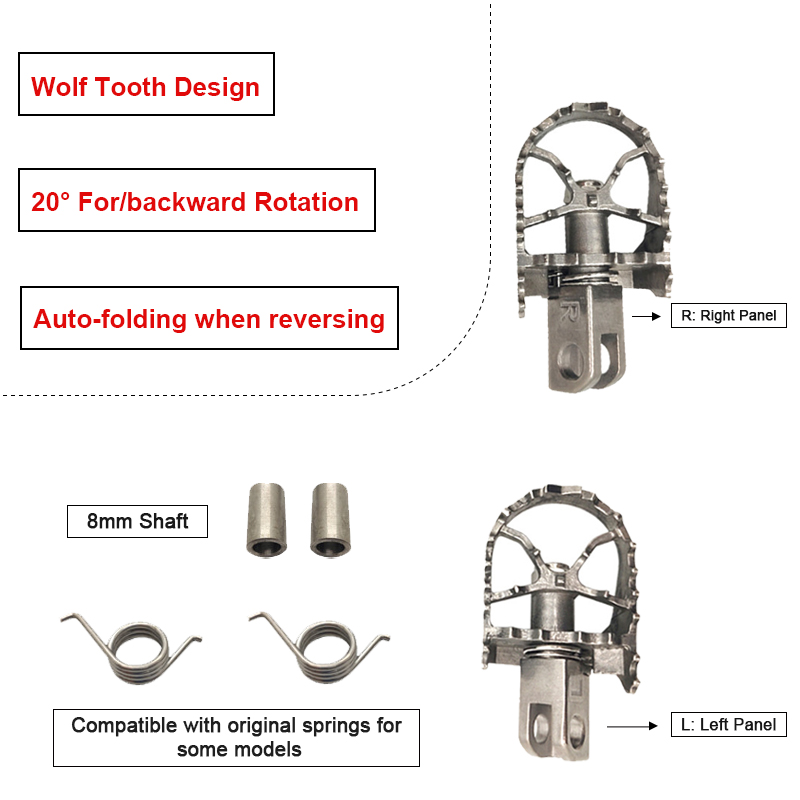 มอเตอร์เหยียบแบบพับอัตโนมัติ ด - Motorcycle Parts บทวิจารณ์และราคา