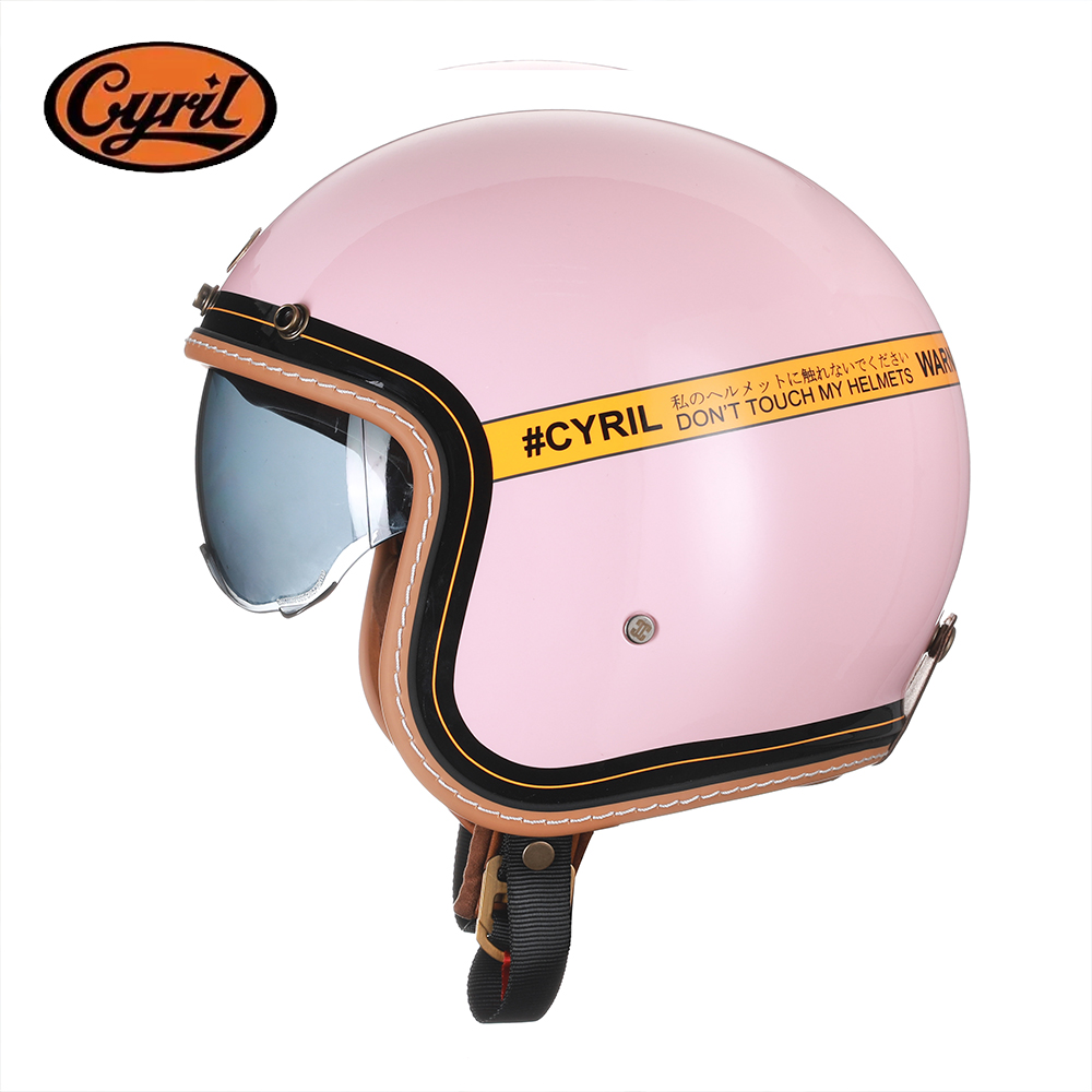 หมวกกันน็อคสกู๊ตเตอร์ไฟฟ้าแบบเ - Vintage Open Face Retro Helmet บทวิจารณ์และราคา
