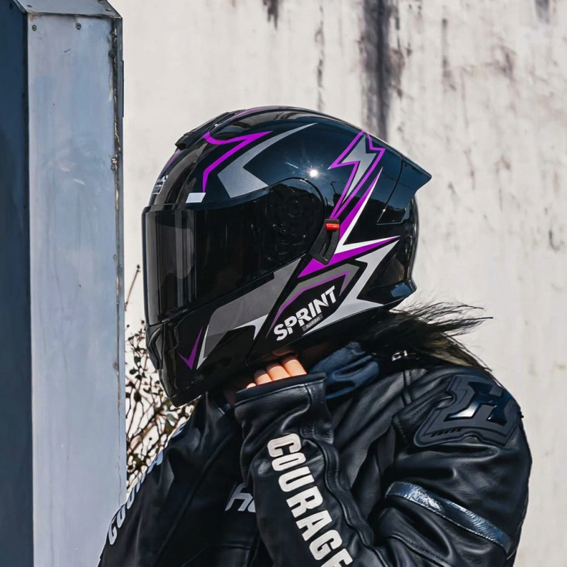 หมวกกันน็อคมอเตอร์ไซค์แบบเต็มใ - Modular Flip Up Motorcycle Helmet Dot Approved บทวิจารณ์และราคา