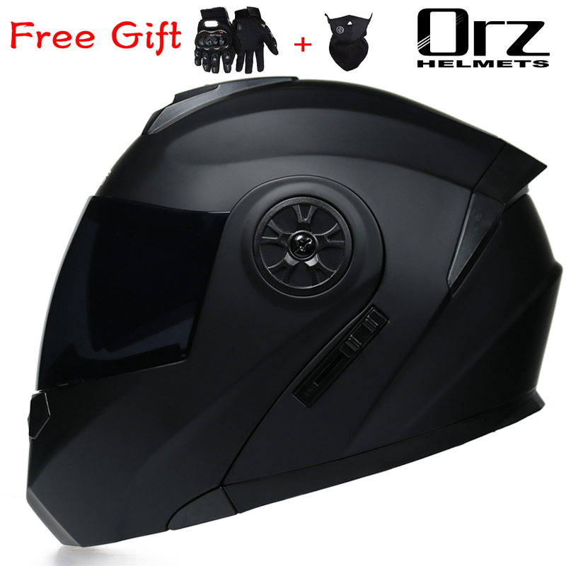 หมวกกันน็อคมอเตอร์ไซค์แบบพลิกไ - Modular Flip Up Motorcycle Helmet Dot Approved บทวิจารณ์และราคา