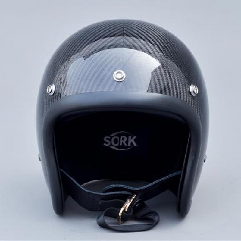 หมวกกันน็อกเปิดหน้าแบบคลาสสิกค - Carbon Fiber Lightweight Motorcycle Helmet บทวิจารณ์และราคา