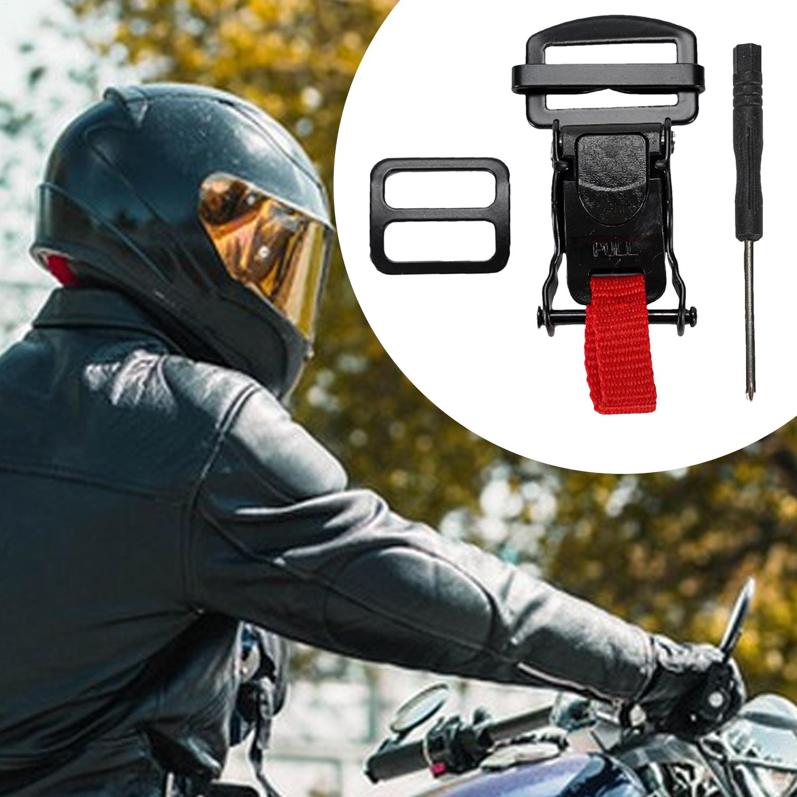 หมวกกันน็อคมอเตอร์ไซค์ หัวเข็ม - Quick Release Buckle Motorcycle Helmet บทวิจารณ์และราคา