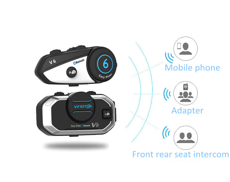 วิโมโต V8 ชุดหูฟังติดหมวกกันน็ - Full Face Motorcycle Helmet With Bluetooth บทวิจารณ์และราคา