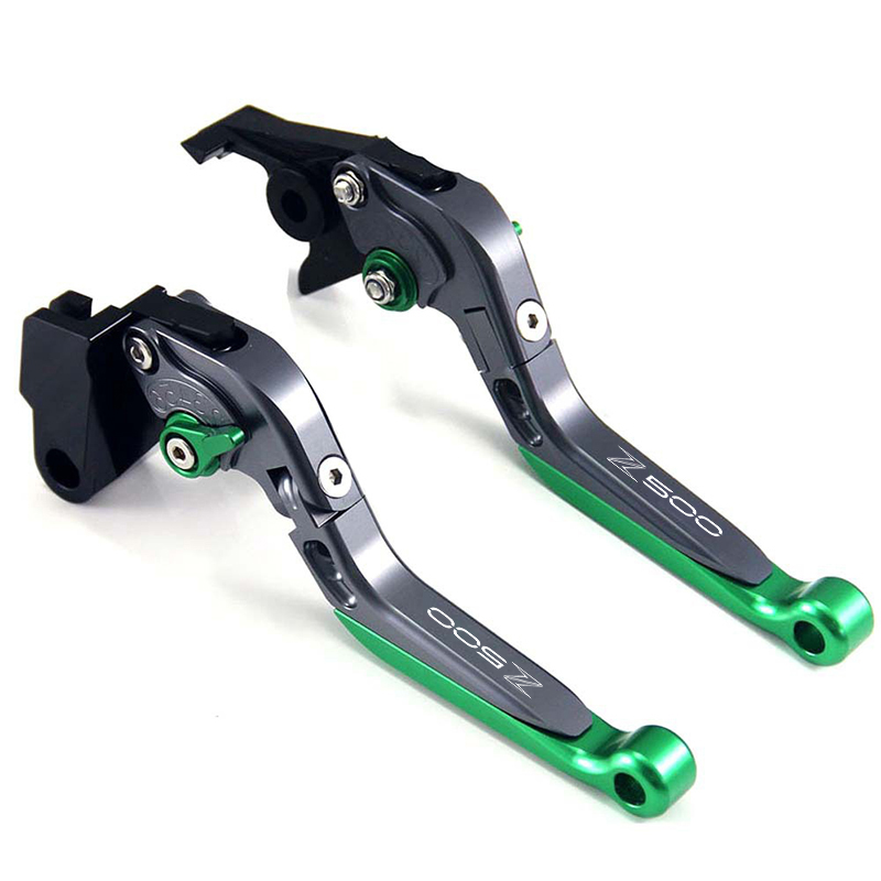 สำหรับ KAWASAKI Z500 Z 500 ปี  - Cnc Aluminum Adjustable Brake Clutch Levers บทวิจารณ์และราคา