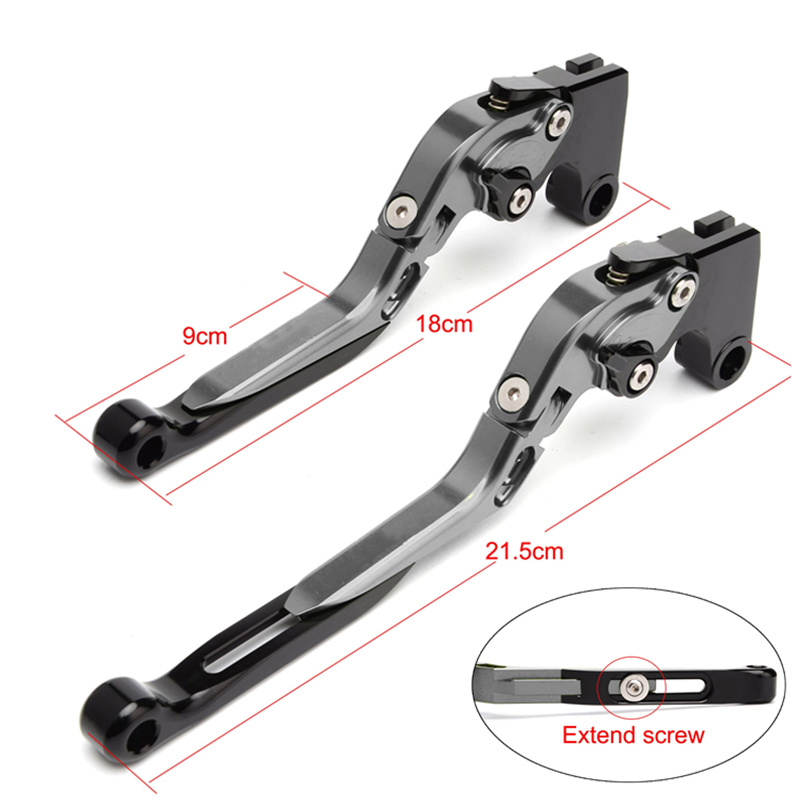 สำหรับ MT-07 FZ-07 MT 07 FZ07  - Cnc Aluminum Adjustable Brake Clutch Levers บทวิจารณ์และราคา