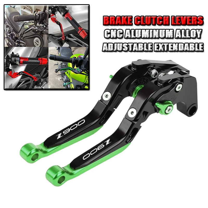 เหมาะสำหรับ Z900 Z 900 z900 ปี - Cnc Aluminum Adjustable Brake Clutch Levers บทวิจารณ์และราคา