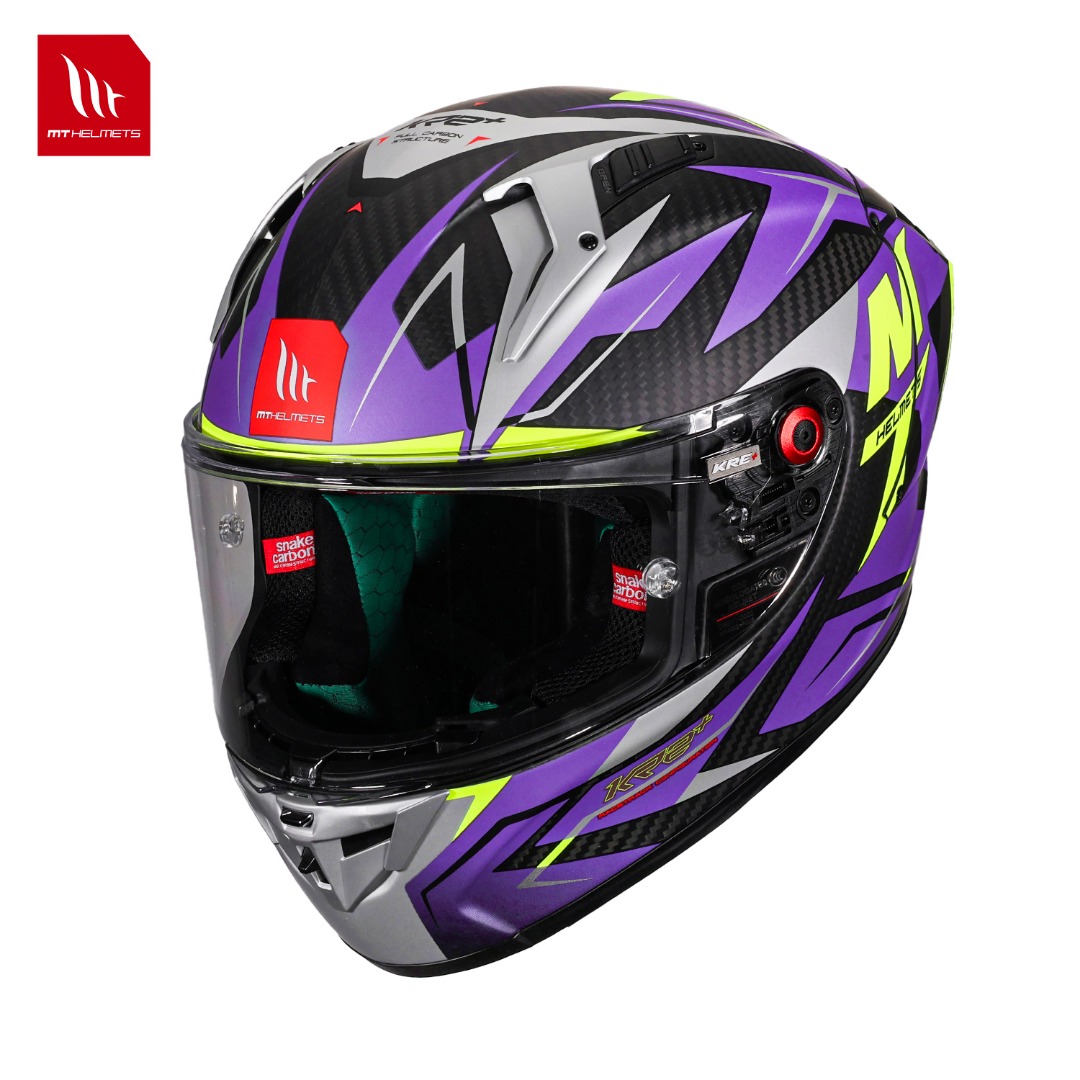 หมวกกันน็อคคาร์บอนไฟเบอร์รุ่นใ - Carbon Fiber Lightweight Motorcycle Helmet บทวิจารณ์และราคา