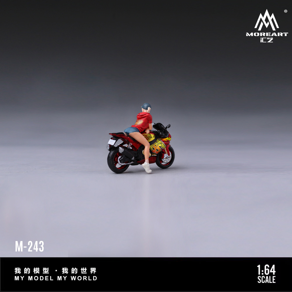 MoreArt โมเดลมอเตอร์ไซค์เรซินข - Motorcycle Parts บทวิจารณ์และราคา