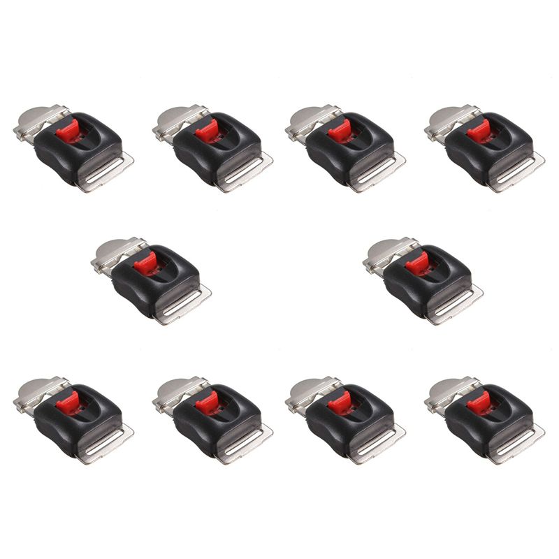 คลิปหนีบหมวกกันน็อคมอเตอร์ไซค์ - Quick Release Buckle Motorcycle Helmet บทวิจารณ์และราคา