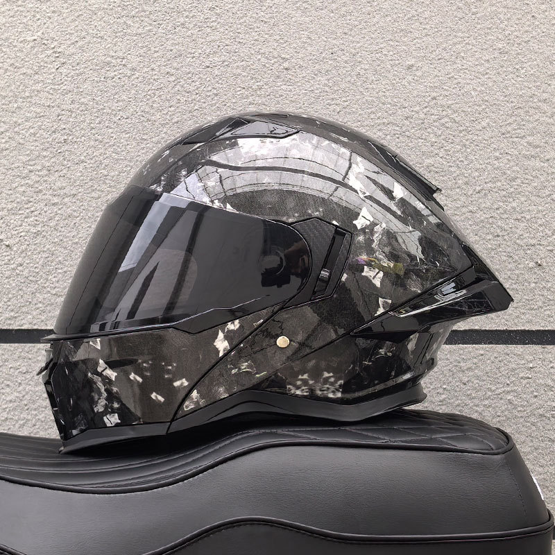 หมวกกันน็อคมอเตอร์ไซค์แบบเต็มห - Modular Flip Up Motorcycle Helmet Dot Approved บทวิจารณ์และราคา