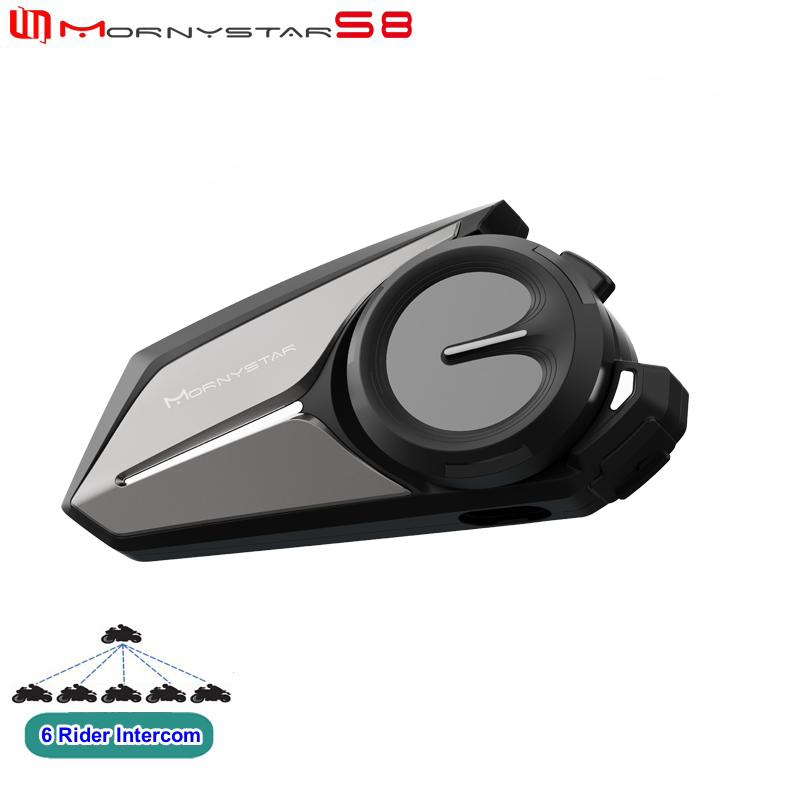 มอร์นี่สตาร์ เอส 8 บลูทูธชุดหู - Universal Motorcycle Helmet Intercom Headset บทวิจารณ์และราคา