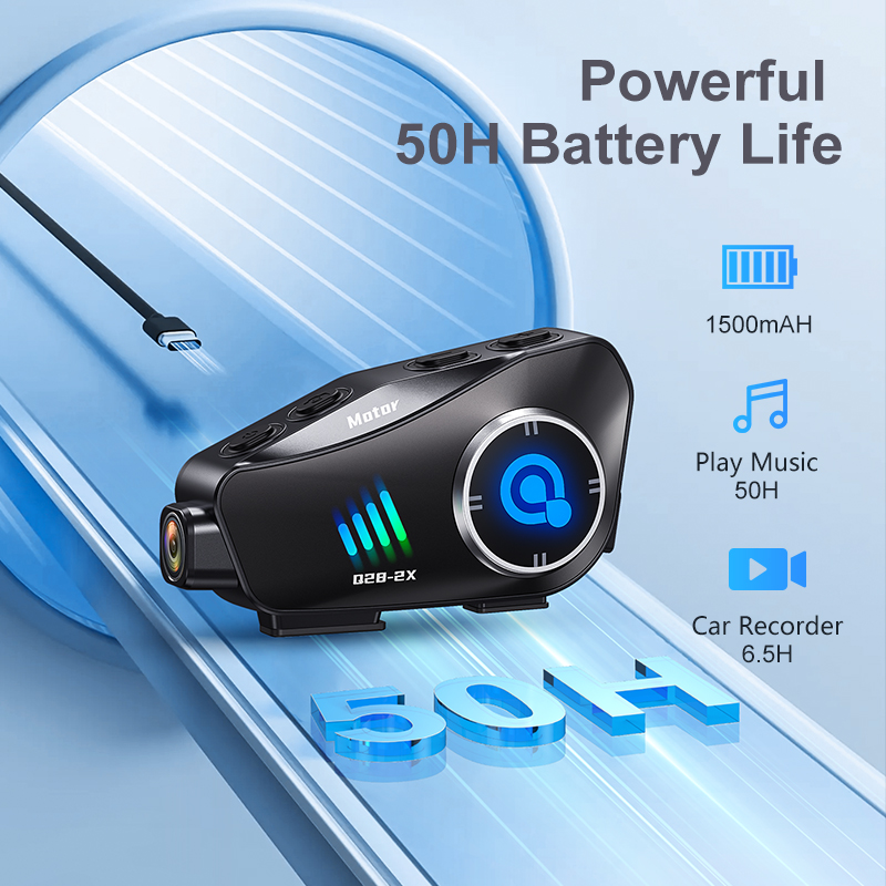 ใหม่ Q28-2X หมวกกันน็อครถจักรย - Universal Motorcycle Helmet Intercom Headset บทวิจารณ์และราคา